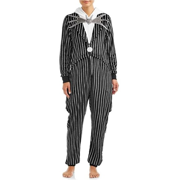NMBC Jack Skellington Union Suit - Picture 2 of 2